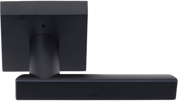 Better Home Products Santa Cruz Privacy Lever in Black finish