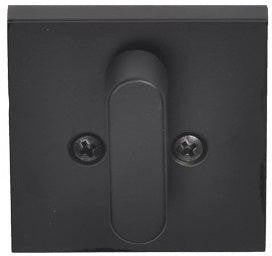 Better Home Products UL Low Profile Keyless/One-Sided Deadbolt in Black finish