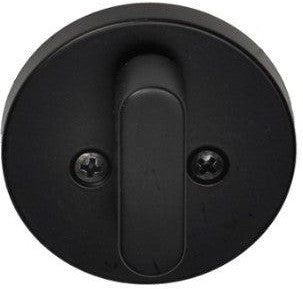 Better Home Products UL Low Profile Keyless/One-Sided Deadbolt in Black finish