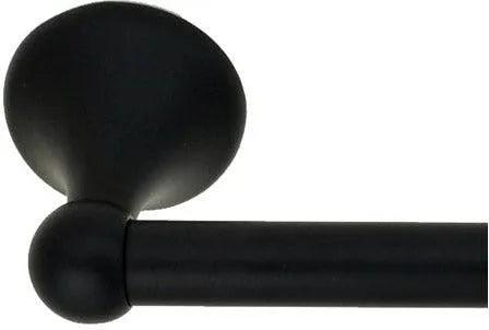 The Better Home Products Waterfront 32" Towel Bar in Black finish