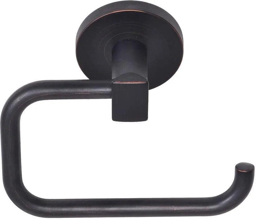 The Better Home Products Boardwalk Euro Paper Holder in Dark Bronze finish