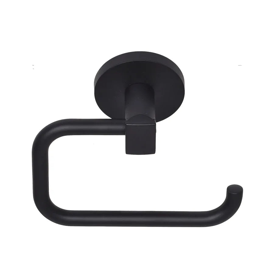 Better Home Products Boardwalk Euro Paper Holder in Matte Black finish