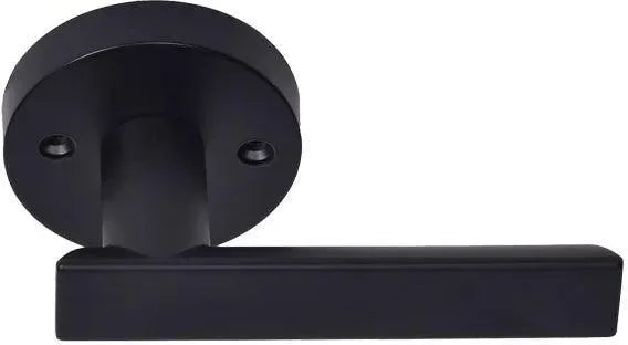Better Home Products Boardwalk Handleset Trim Lever in Black finish
