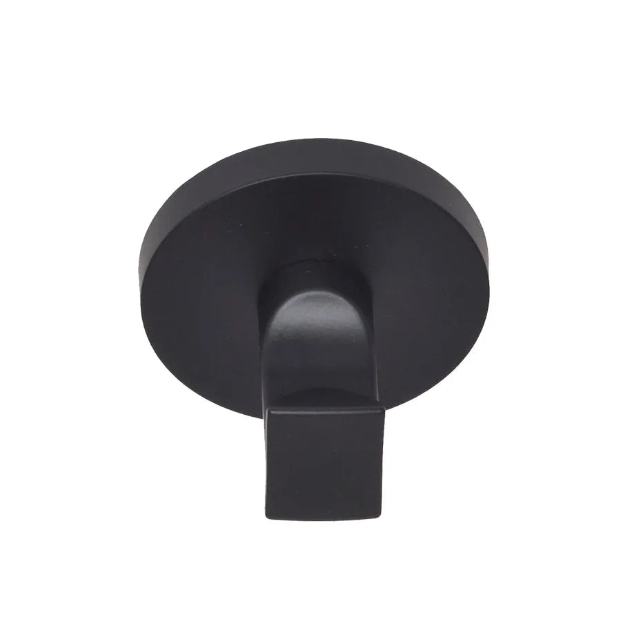 Better Home Products Boardwalk Single Robe Hook in Matte Black finish