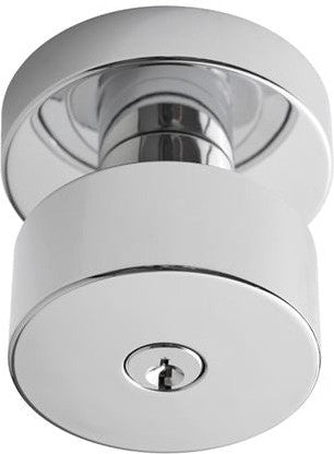 Better Home Products Angel Island Keyed Entry Knob in Chrome finish