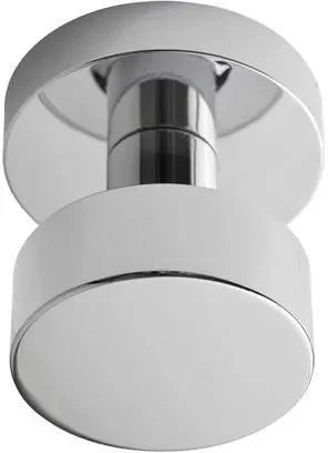 The Better Home Products Angel Island Passage Knob in Chrome finish