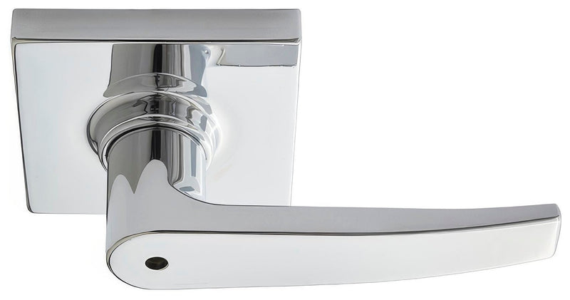 The Better Home Products Bayview Privacy Lever in Chrome finish