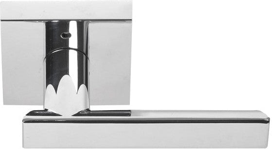 Better Home Products Santa Cruz Privacy Lever in Chrome finish