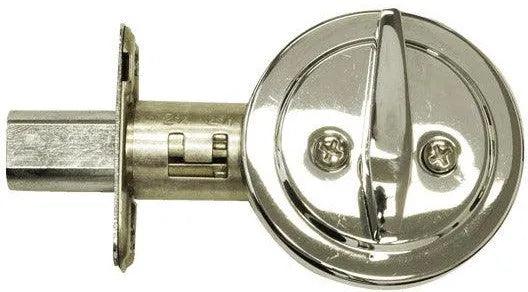 Better Home Products UL Keyless/One-Sided Deadbolt in Chrome finish