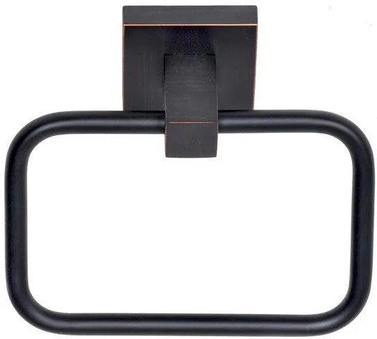 Better Home Products San Francisco Towel Ring in Dark Bronze finish