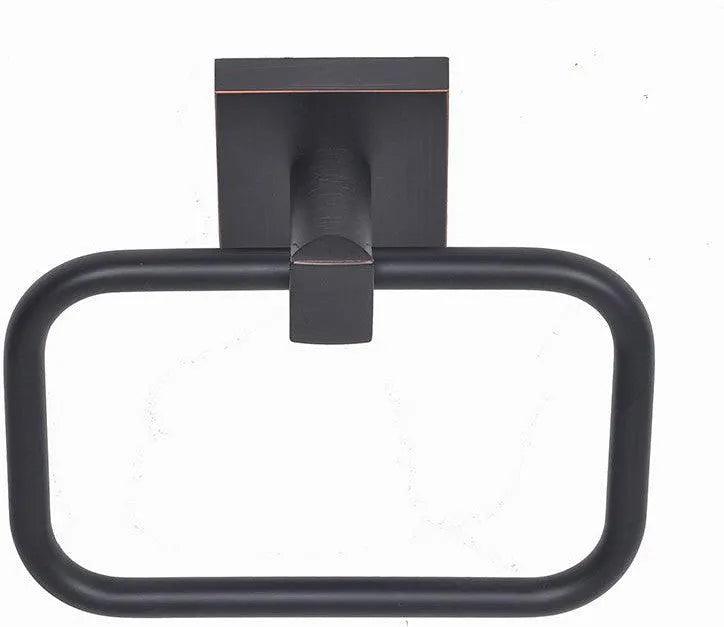 The Better Home Products Santa Cruz Towel Ring in Dark Bronze finish