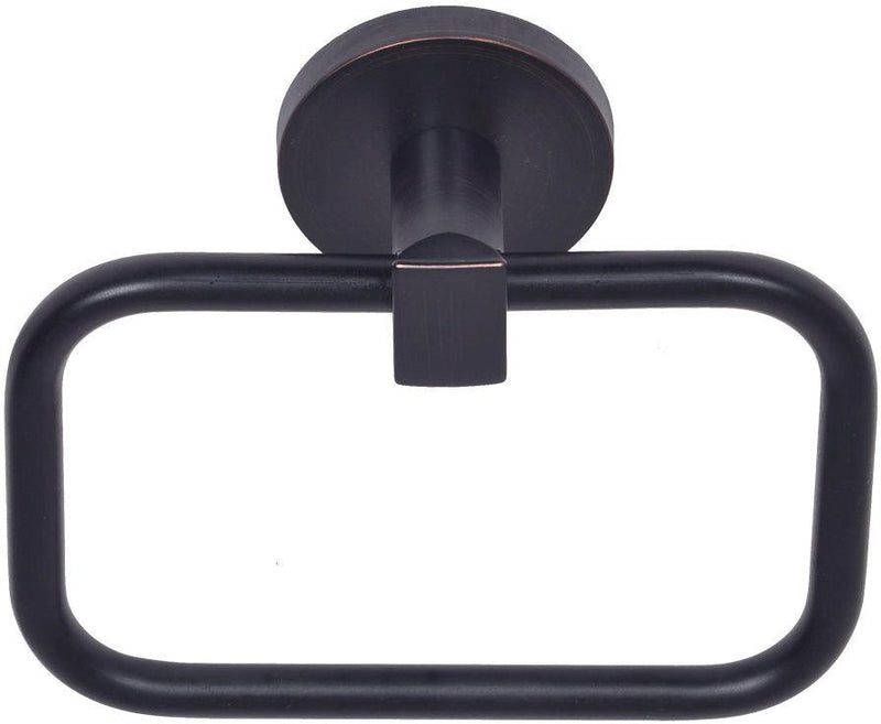 Better Home Products Boardwalk Towel Ring in Dark Bronze finish