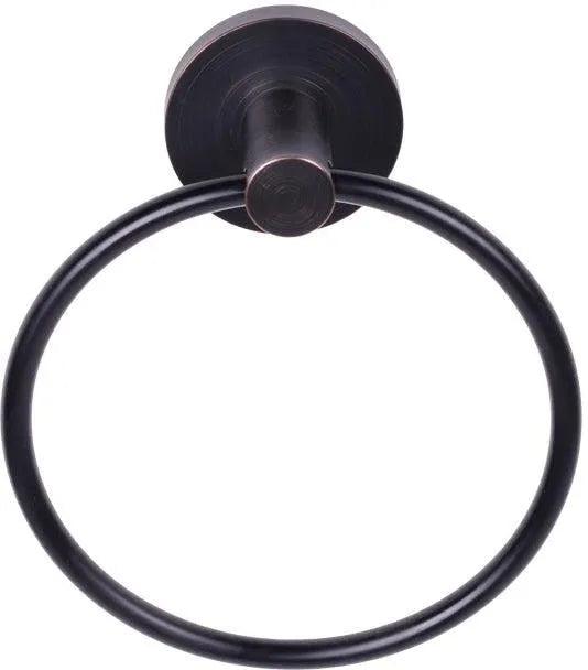Better Home Products Park Presidio Towel Ring in Dark Bronze finish