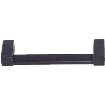 Better Home Products San Francisco Solid Bar Pull 5" C-to-C in Dark Bronze finish