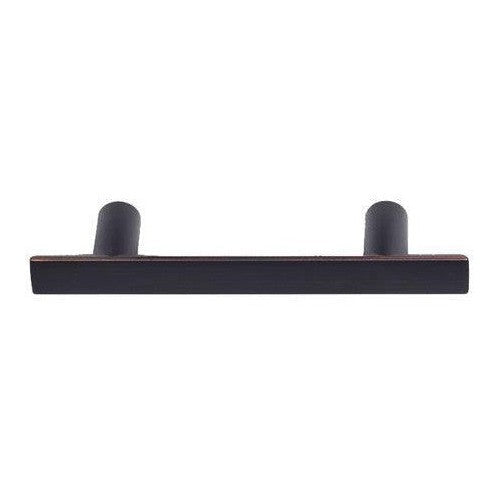 The Better Home Products Santa Cruz Solid Bar Pull 3 3/4" C-to-C in Dark Bronze finish