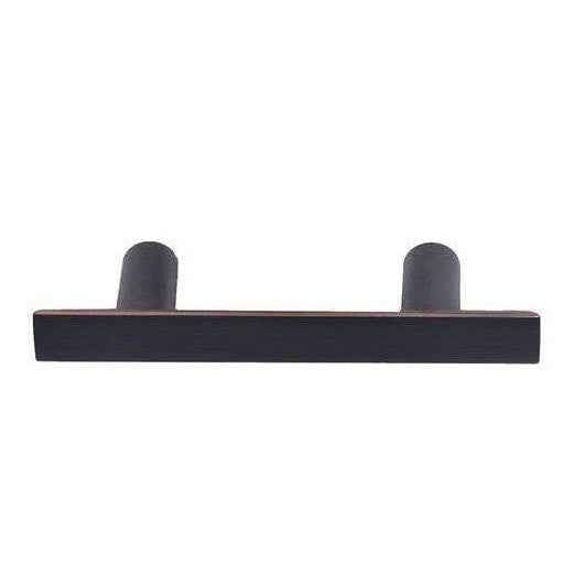 Better Home Products Santa Cruz Solid Bar Pull 3" C-to-C in Dark Bronze finish