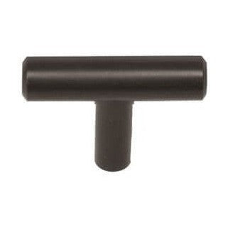 Better Home Products Skyline Solid T Bar Pull in Dark Bronze finish