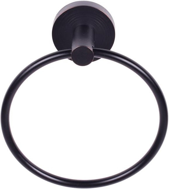 Better Home Products Skyline Towel Ring in Dark Bronze finish