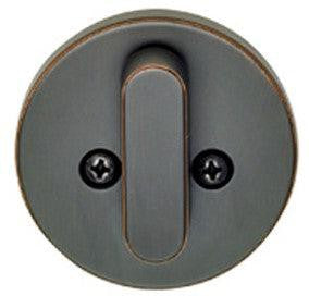 Better Home Products UL Low Profile Keyless/One-Sided Deadbolt in Dark Bronze finish