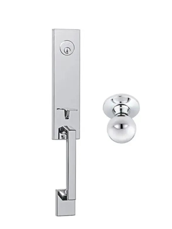 Better Home Products Fisherman's Wharf Handleset with Ball Knob Interior Chrome
