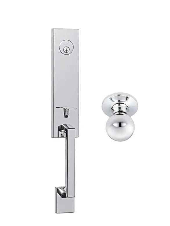 Better Home Products Fisherman's Wharf Handleset with Ball Knob Interior Chrome