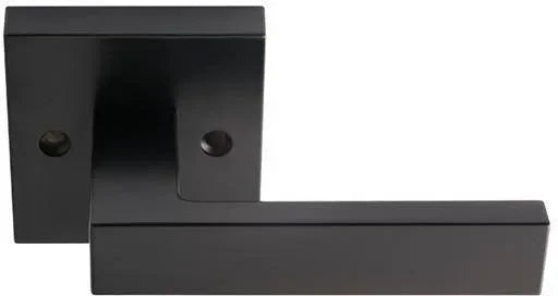 Better Home Products Forest Hill Half Dummy Lever in Matte Black finish
