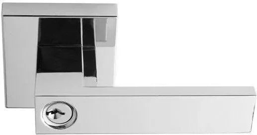 Better Home Products Forest Hill Keyed Entry Lever in Chrome finish