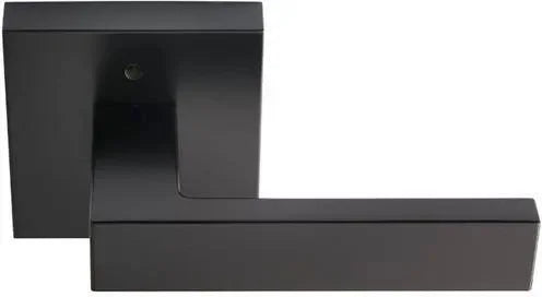 Better Home Products Forest Hill Privacy Lever in Matte Black finish
