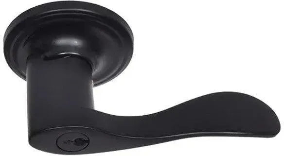 Better Home Products Lombard Lever in Matte Black finish