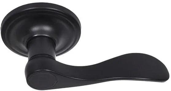 Better Home Products Lombard Passage Lever in Black finish