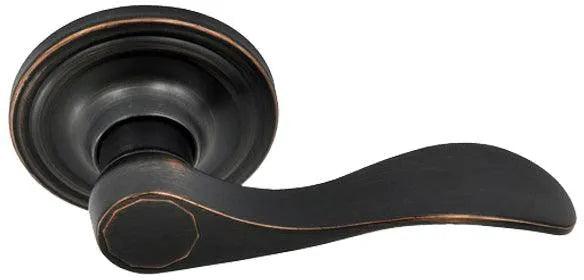 Better Home Products Lombard Passage Lever in Dark Bronze finish