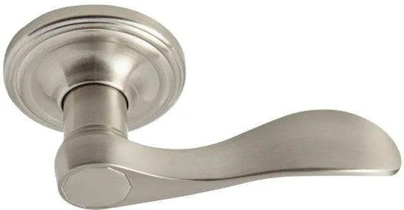Better Home Products Lombard Passage Lever in Satin Nickel finish