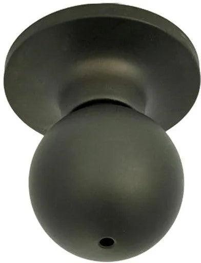Better Home Products Marina Ball Privacy Knob Black