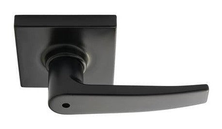 The Better Home Products Bayview Privacy Lever in Matte Black finish