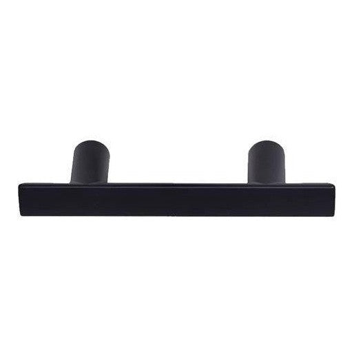 Better Home Products Santa Cruz Solid Bar Pull 3" C-to-C in Matte Black finish