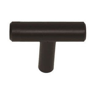 Better Home Products Skyline Solid T Bar Pull in Matte Black finish