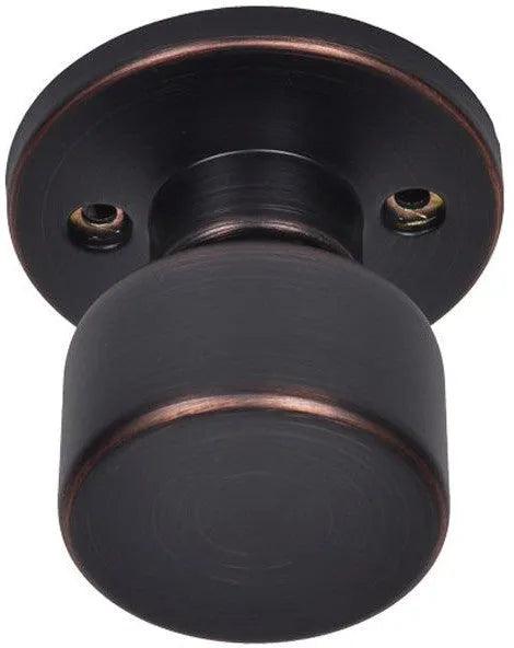 Better Home Products Mission Bell Dummy Knob Dark Bronze
