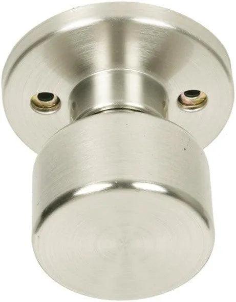 Better Home Products Mission Bell Handleset Trim Knob in Satin Nickel finish