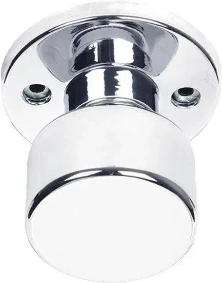 Better Home Products Mission Bell Dummy Knob in Chrome finish