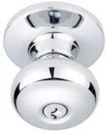 Better Home Products Noe Valley Mushroom Entry Knob Chrome