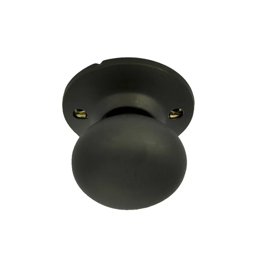 Better Home Products Noe Valley Mushroom Knob Black