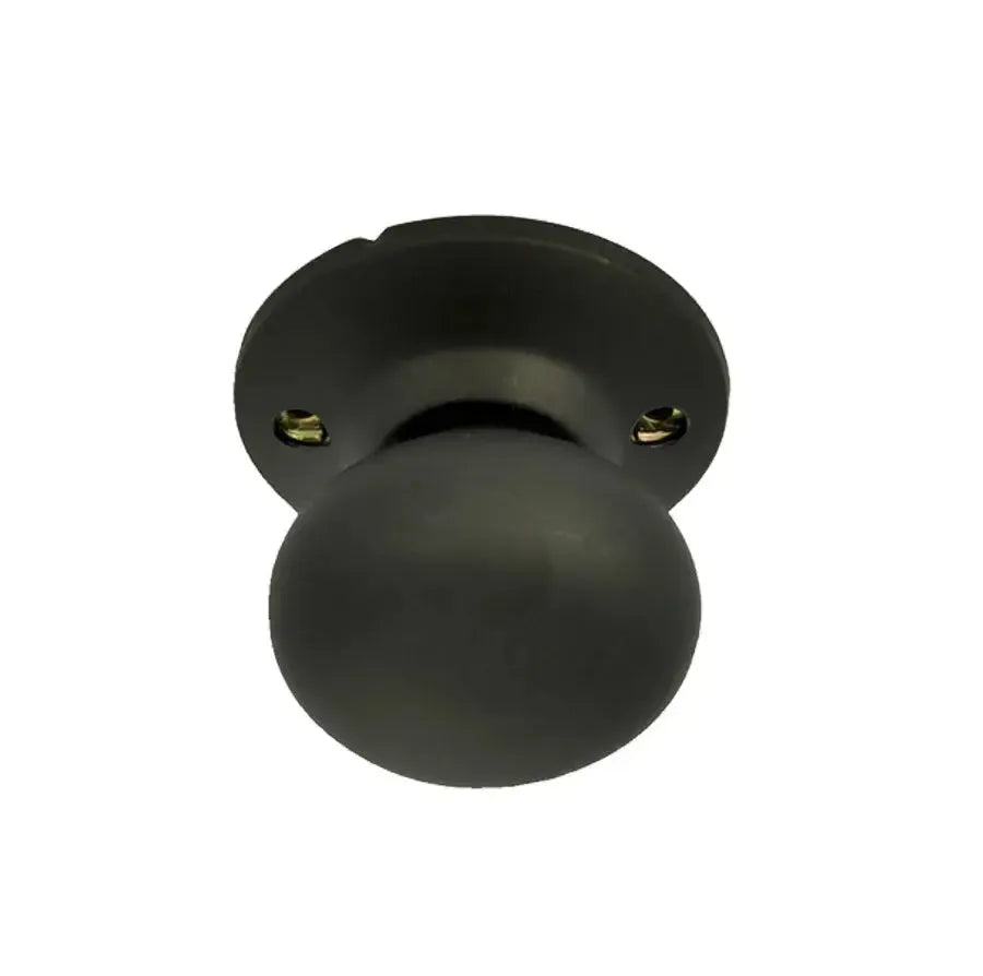 Better Home Products Noe Valley Mushroom Knob in Matte Black finish
