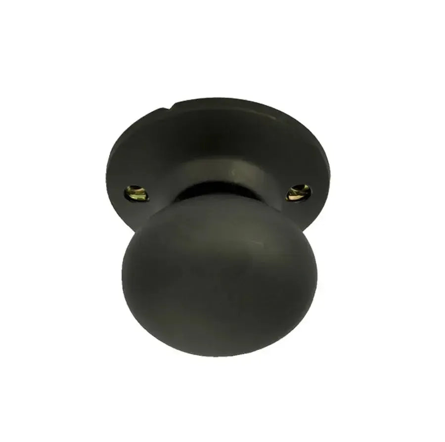 Better Home Products Noe Valley Mushroom Knob in Matte Black finish