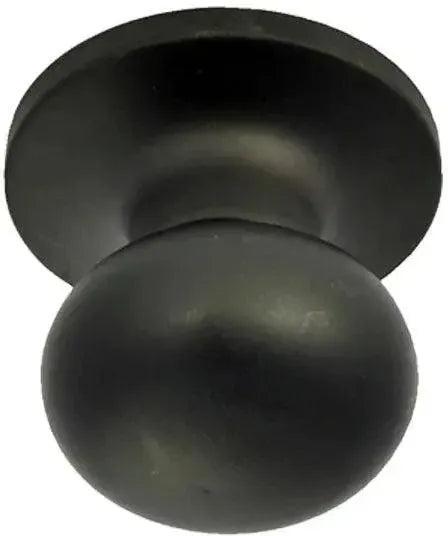 Better Home Products Noe Valley Mushroom Knob in Matte Black finish