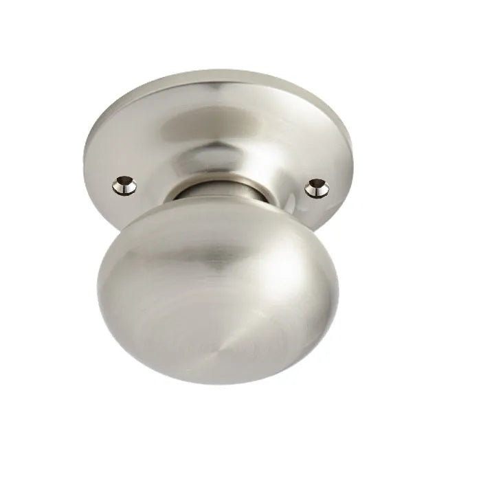 Better Home Products Noe Valley Mushroom Knob Satin Nickel