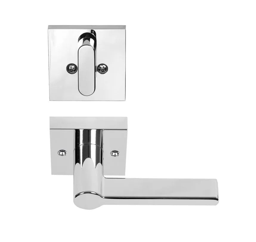 Better Home Products Pacifica Handleset Trim Lever - Exterior Handleset Sold Separately Chrome