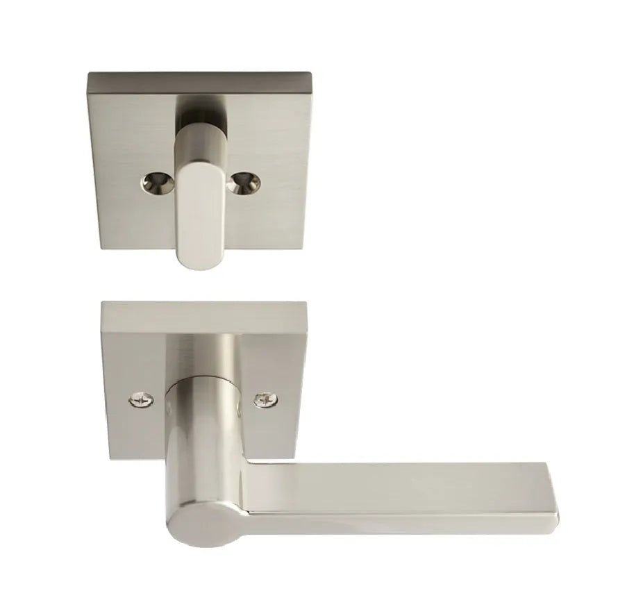 Better Home Products Pacifica Handleset Trim Lever - Exterior Handleset Sold Separately Satin Nickel