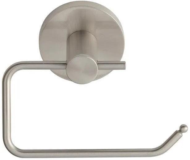 The Better Home Products Park Presidio Euro Paper Holder in Satin Nickel finish