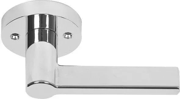 The Better Home Products Rockaway Beach Handleset Trim Lever in Chrome finish