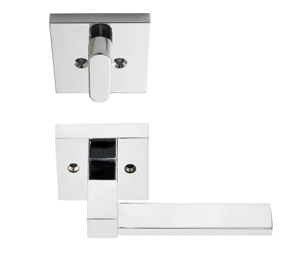 Better Home Products San Francisco Handleset Trim Lever - Exterior Handleset Sold Separately Chrome